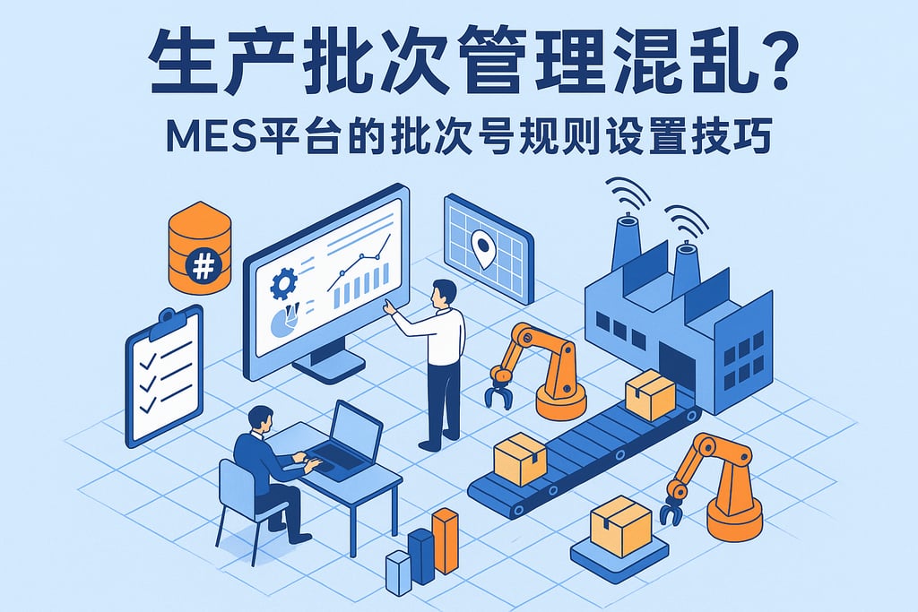 生产批次管理混乱？MES平台的批次号规则设置技巧  